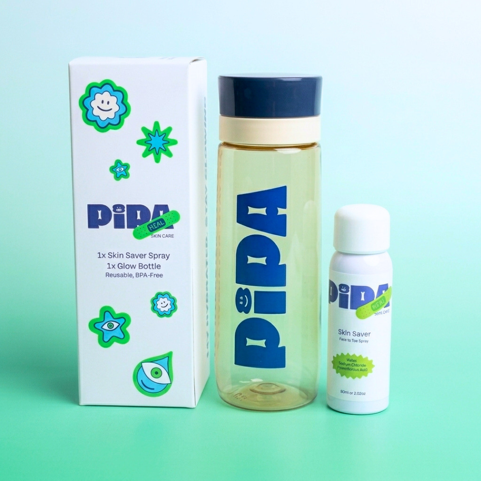 Skin Saver Duo - Ultimate Face & Body Spray for Skin with Water Bottle Skin Saver Duo - Ultimate Face & Body Spray for Skin with Water Bottle