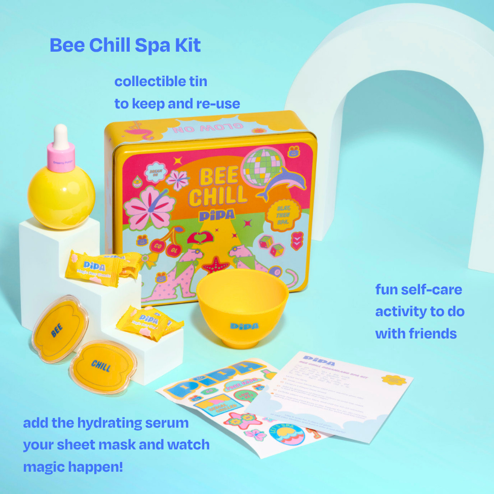 Tween Holiday Gift complete skincare and spa kit for ages 8-13 with safe ingredients and free shipping