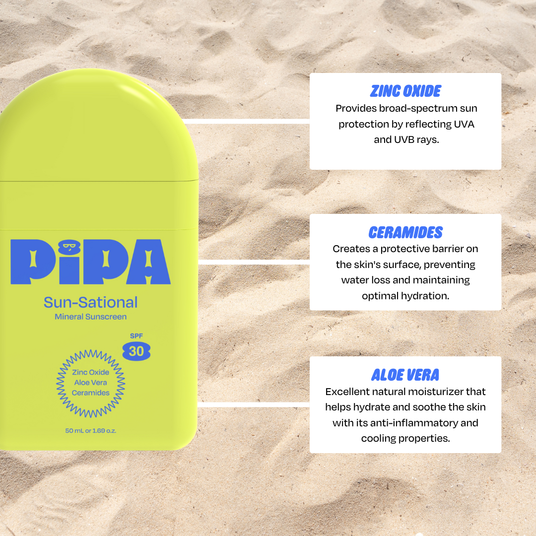 Clean Sational Duo mineral sunscreen benefits.