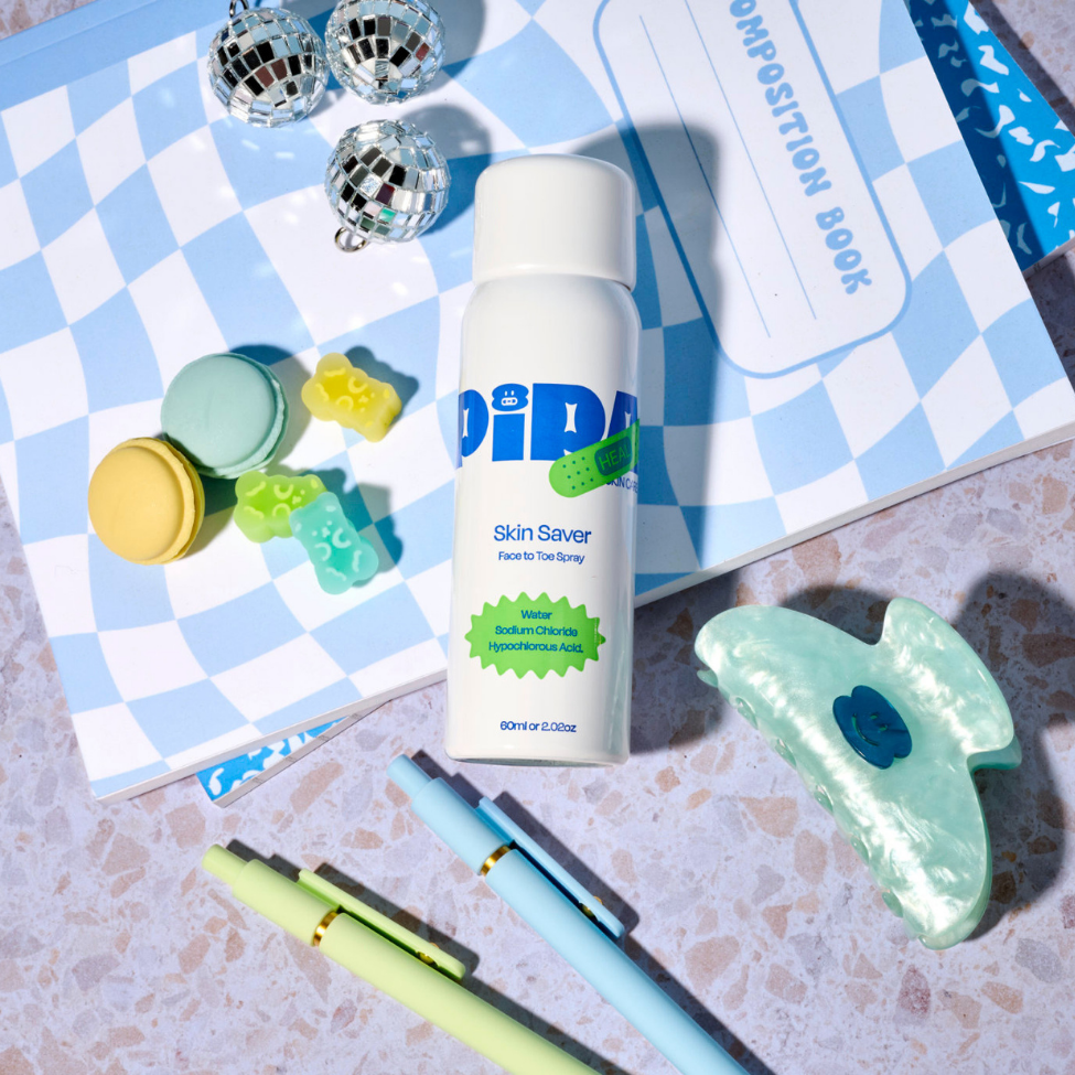 Skin Saver face and body spray with Hypochlorous Acid for acne and irritation relief