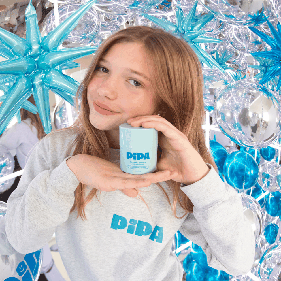 Smooth Operator lightweight moisturizer for kids skin with squalene, niacinamide, and ceramides