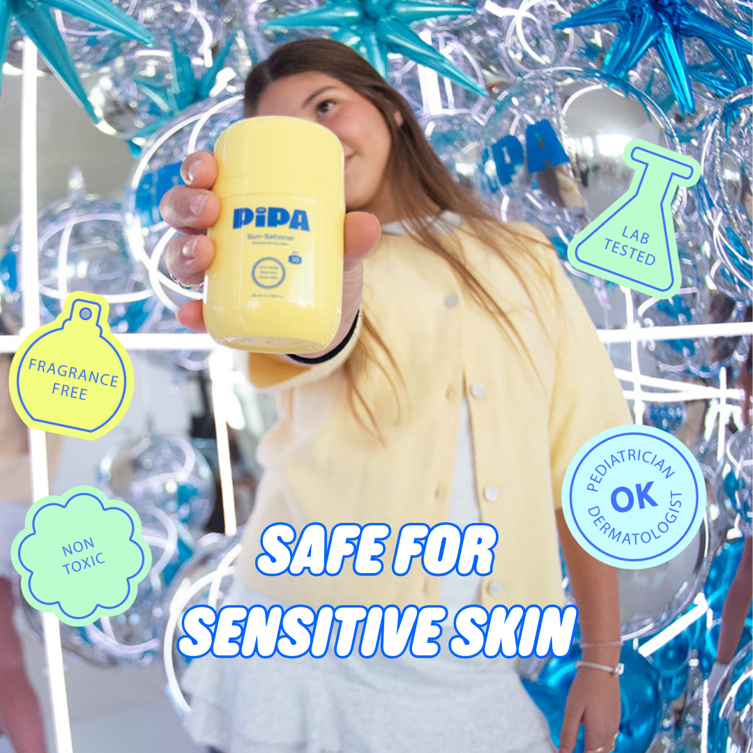 Sun-Sational SPF 30 mineral sunscreen for sensitive skin, fragrance-free and non-toxic with broad-spectrum protection